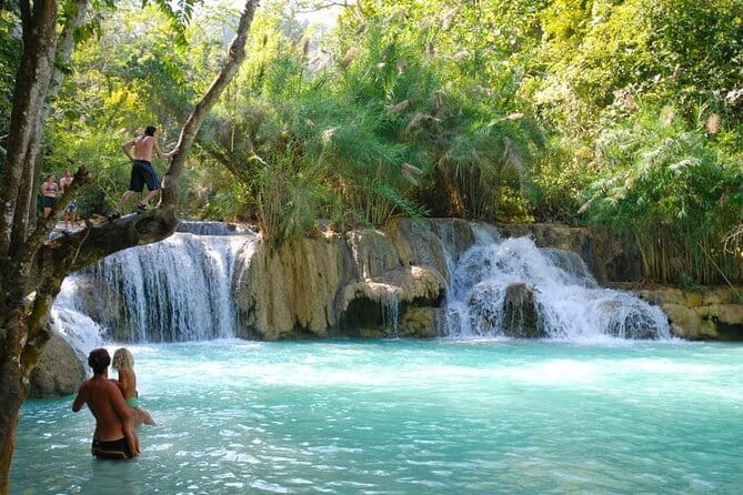 1 Day Mekong Cruise to Pak Ou Caves and Kuang Si Waterfalls - Why this makes sense as a one-day Luang Prabang outing