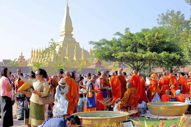 1-Day Vientiane City Adventure: Top Sights & Hidden Gems - Lao coffee, sweets, and a full lunch