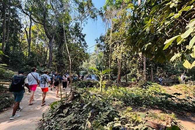 Day Trek to Kuangsi Waterfall and Bear Sanctuary - Luang Prabang full day tour - Walking through villages and forest