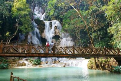 Day Trip to Kuang Si Waterfalls