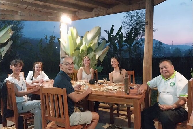 Evening Bamboo weaving & Cooking classes join-in - Preparing sticky rice and a Lao dinner