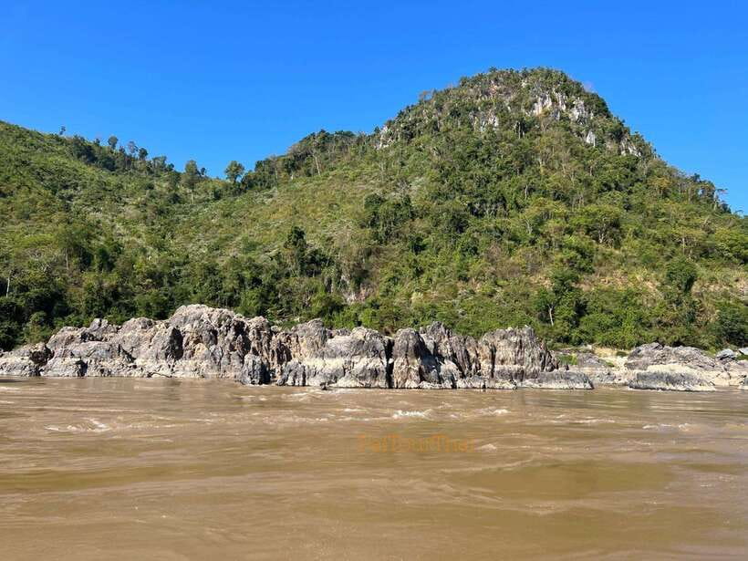 From Chiang Rai : 2 Day 1 Night Slow Boat to Luang Prabang - Day two brings a slightly easier ride toward Luang Prabang