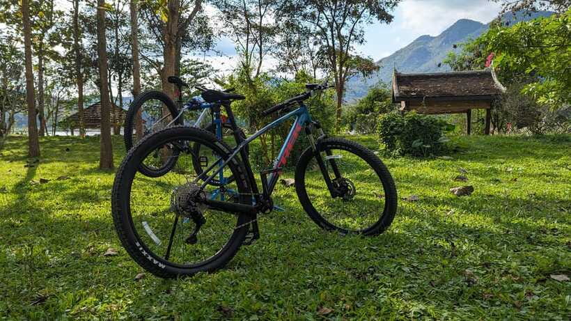 From Luang Prabang: Guided Mountain Bike Tour with Lunch - Lunch and a shower at Manifa Elephant Camp