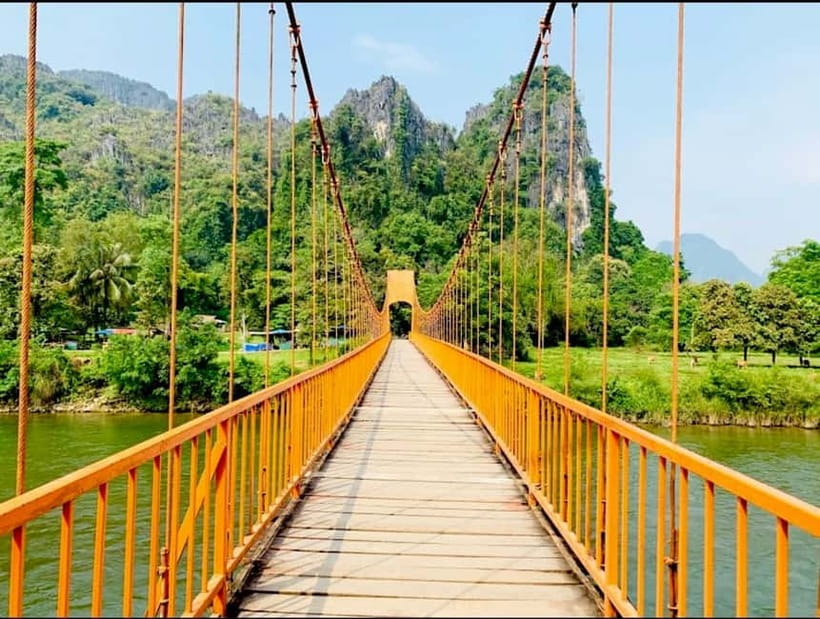 From Vientiane: Vang Vieng Tour with Cave Kayak & Zipline - Kayaking the Nam Song River