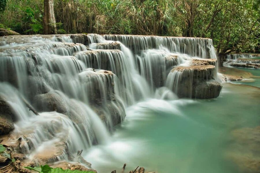 Luang Prabang: Afternoon Kuang Si Waterfalls & Sunset Cruise - What to pack and how to handle the day
