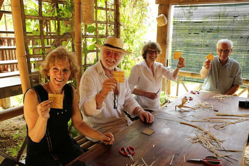 Luang Prabang: Bamboo Weaving Workshop & Cooking Class - A bamboo lesson that explains daily life in Laos