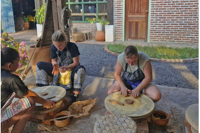 Luang Prabang Cooking, Pottery & Candle Experience - Option one: a four-course Lao cooking class