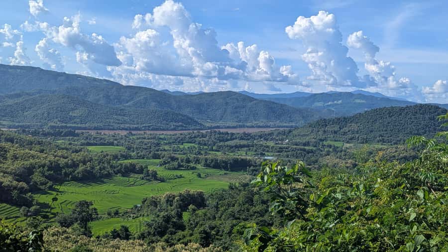 Luang Prabang: Full Day Trek to Kuang Si Waterfall & Village - Kuang Si Falls after the long approach