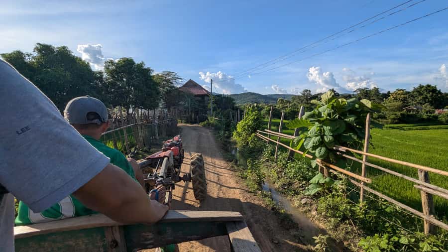 Luang Prabang: Full Day Trek to Kuang Si Waterfall & Village - Practical preparation for the 9-kilometer route