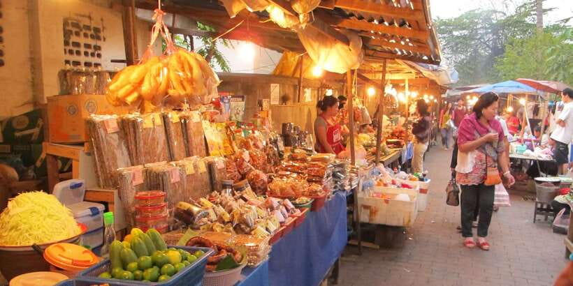 Luang Prabang: Local Village & Kuang Si Falls Private Tour - Kuang Si Falls in the afternoon