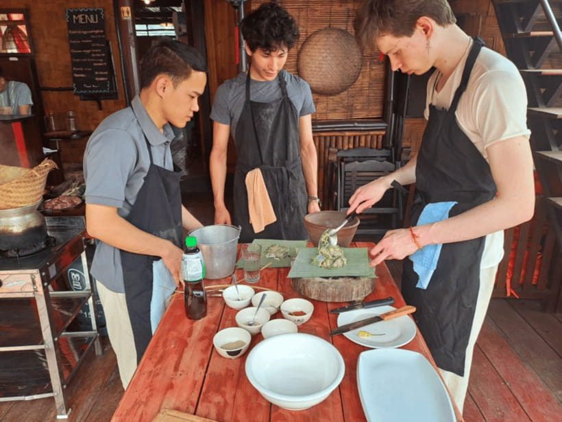 Luang Prabang: Mekong River Cooking Class with Hotel Pickup - From your hotel to Luang Prabang’s morning market
