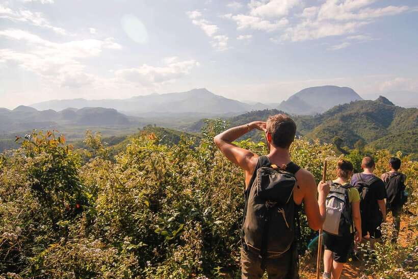 Luang Prabang: Mountain Trek & Local Villages Overnight Tour - Day one: crossing the Nam Khan and climbing toward Longhut