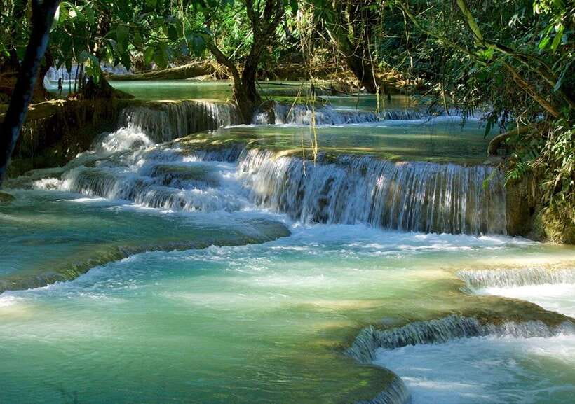 Luang Prabang: Pak Ou Caves & Kuang Si Falls Day Trip - Two major Luang Prabang sights in one long day