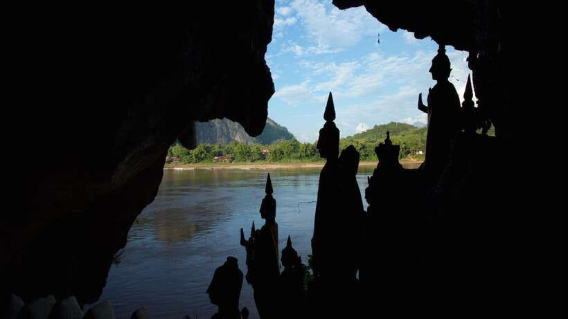 Luang Prabang: Pak Ou Caves & Kuang Si Falls Day Trip - Crossing the Mekong to Pak Ou Caves
