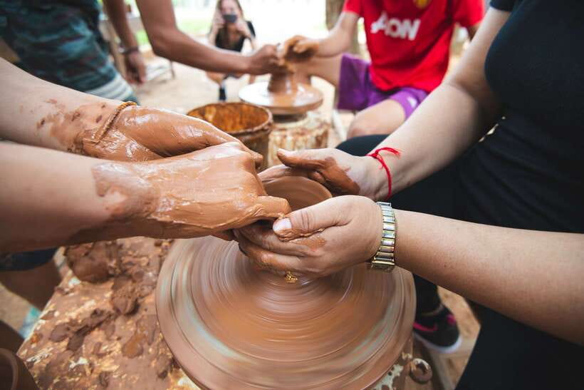 Luang Prabang: Pottery Workshop & Wat Chomphet cycling Tour - Key points at a glance