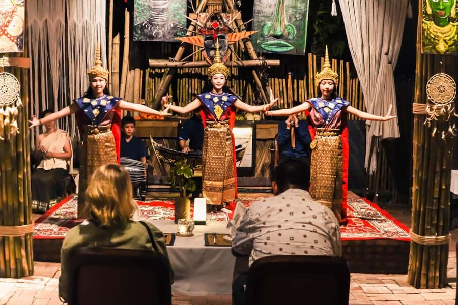 Luangprabang: Dinner with Lao Traditional Dance Performance - The Lao traditional dance performance