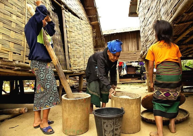 Nong Khiaw: 2-Day Trekking,Hmong village,Home Stay&Kayaking - Sopkong and the walk to Tad Mork Waterfall