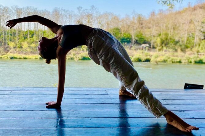 The Namkhan - Yoga Class (8 am or 4 pm) - A Gentle Start Beside the Nam Khan