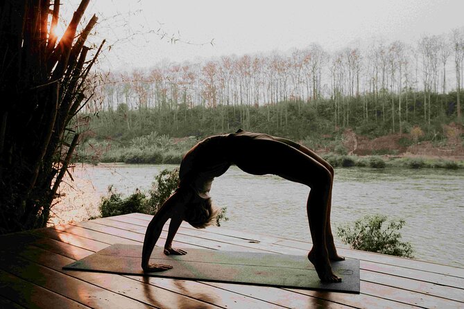 The Namkhan - Yoga Class (8 am or 4 pm) - Mats, Towels, and Organic Tea