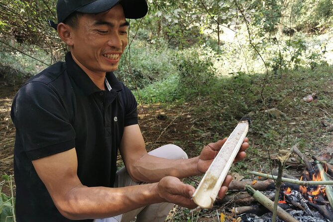 Tribal Cooking Class in Luang Prabang Forest and visit - Preparing and sharing the Lao meal