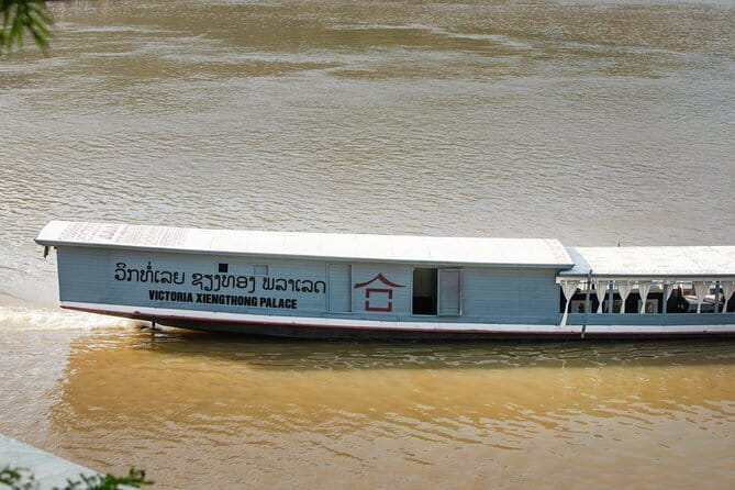 Unwind with a Sunset Cruise on the Mekong River - The first stretch: Luang Prabang from the water