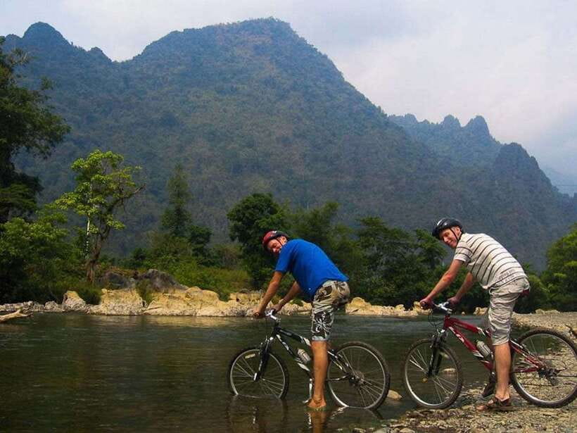 Vang Vieng: Blue Lagoon and Countryside Bike Tour with Lunch - A full day beyond Vang Vieng’s main streets
