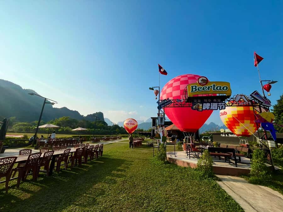 Vang Vieng: Climbing & Ballon (Departure from Vientiane) - Jang Cave and the Story Beneath the Valley