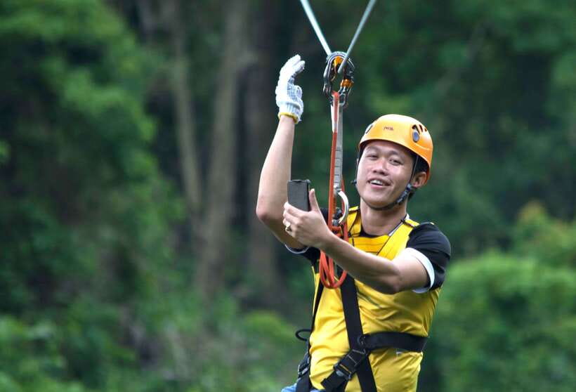 Vang Vieng: Half-Day Zip Lining with Cave Exploration Option - Zip Lining Above Vang Vieng’s Green Forest