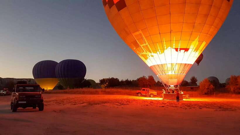 Vang Vieng: Hot Air Balloon and Go Kart Ride - Four hours behind the wheel