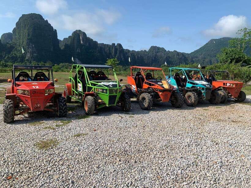 Vang Vieng: Hot Air Balloon and Go Kart Ride - What the balloon portion feels like
