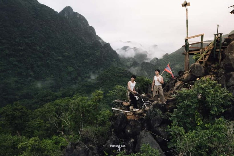 Vang Vieng: Namxay Viewpoint, Blue Lagoon 1 & Phoukham Cave - Key points at a glance