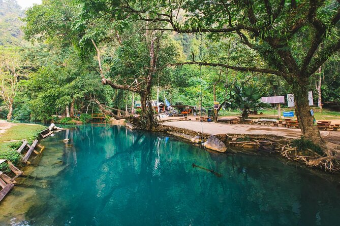 Vang Vieng Tour B - Nam Xay Viewpoint Hike & Blue Lagoon 1 Tour - Reaching Nam Xay Viewpoint on foot
