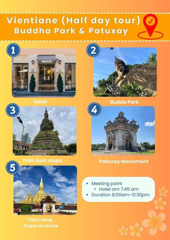 Vientiane: Half-Day City Tour with Patuxai and Buddha Park - Who should book this Vientiane tour?