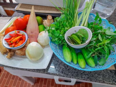 Vientiane Private Lao Cooking Class with Market Tour